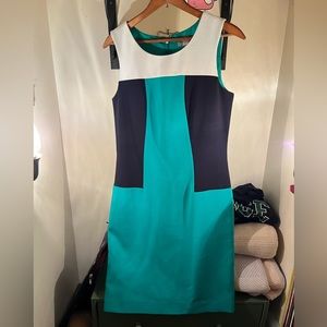 Color Block Shift Dress